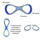 thumbnail image 3 of 1 Par Antebrazo Fulcrum FIN CODERIVO CODERO HIGHT GAND (s) Glove Natación Con Codo Altos, 3 of 9