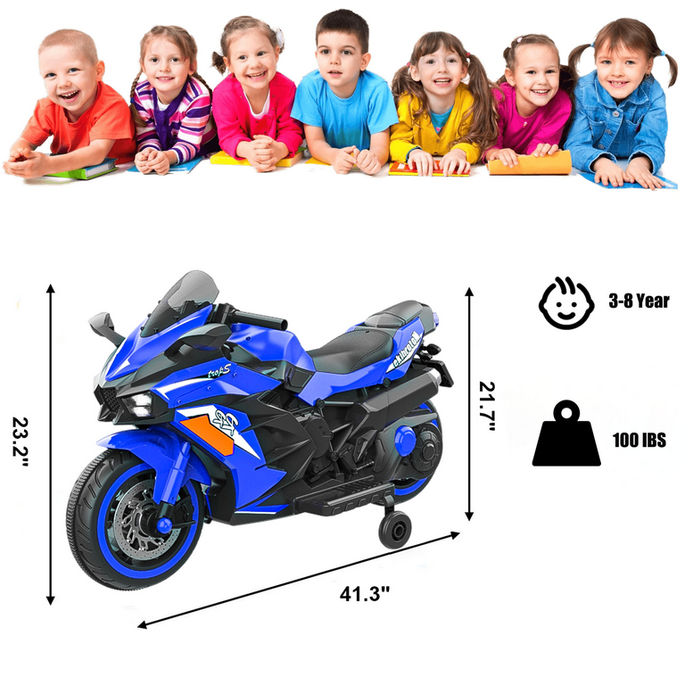 Aazon.co: Kid Trax 6V Glow Electric Toddler Kids Otorcycle - Toddler