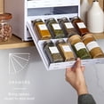 thumbnail image 3 of YouCopia® SpiceStack® Spice Bottle Organizer, 24 Bottle&nbsp;, 3 of 6