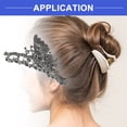 thumbnail image 2 of Vocoste Hair Clip Butterfly Shape Hair Clip for Women Titanium Tone, 2 of 2