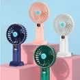 thumbnail image 4 of 4000mAh LCD Portable Handheld Spray Fan USB Rechargeable Mist Water Fan 5Speeds, 4 of 8