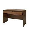 thumbnail image 4 of Better Homes & Gardens Juliet Rounded Arc Desk, Walnut Finish, 4 of 7