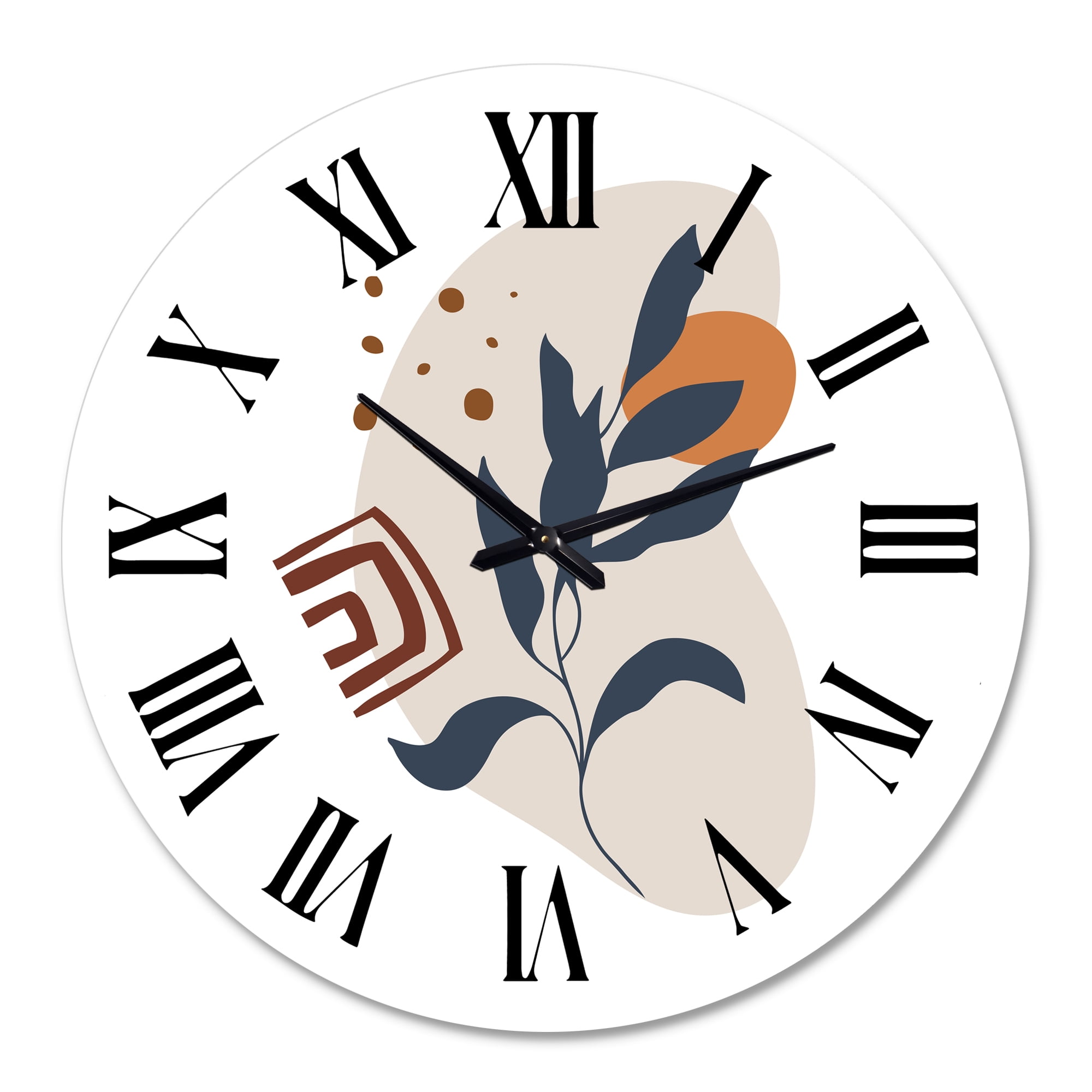 Designart 1 in Quartz Modern/Contemporary Wall Clock