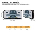 thumbnail image 5 of Xixirimido Cartoon Police Car Pattern 4Pcs Children Schoolbag Set Large Capacity Backpack with Lunch Box Pencil Pouch and Water Bottle Holder Bag for Teens Boys Girls Bookbag Set, 5 of 6