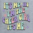 thumbnail image 6 of Wild Bobby Its Me I'm The Cheer Girl Unisex Crewneck Sweatshirt, 6 of 6