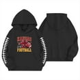 thumbnail image 4 of DHFJKG Child Toddler Girls Casual Hoodies Fashion Rugby Printed Soft Comfortable Long Sleeve Sweatshirts Crewneck Sweatshirts For Tween/Youth Girls 18-24 Months, 4 of 4