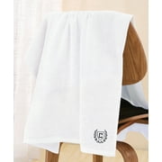 Chaps Bath Towels 6-Piece Sets for Bathroom - Ring Spun Cotton Towel Set - White