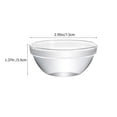 thumbnail image 2 of OUSITAID 8Pcs Verre Dessert Riz Pudding Bols Verre Bols Pudding Contenants, 2 of 6