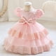 thumbnail image 2 of Vestido de princesa con falda corta para niña de las flores, vestido de falda para niña, ropa para niñas pequeñas y medianas, vestido de novia, vestido para niñas de 1 a 6 años, 2 of 5