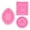 3PCS, variant on JuDWoC Picture Frame Silicone Mold 2 Inch Mini Baroque Border Tray 4PC Food Grade Chocolate Cake Decorating Base Reusable Detailed Embossing Form for Soap Candy Clay Biscuit Baking Tool