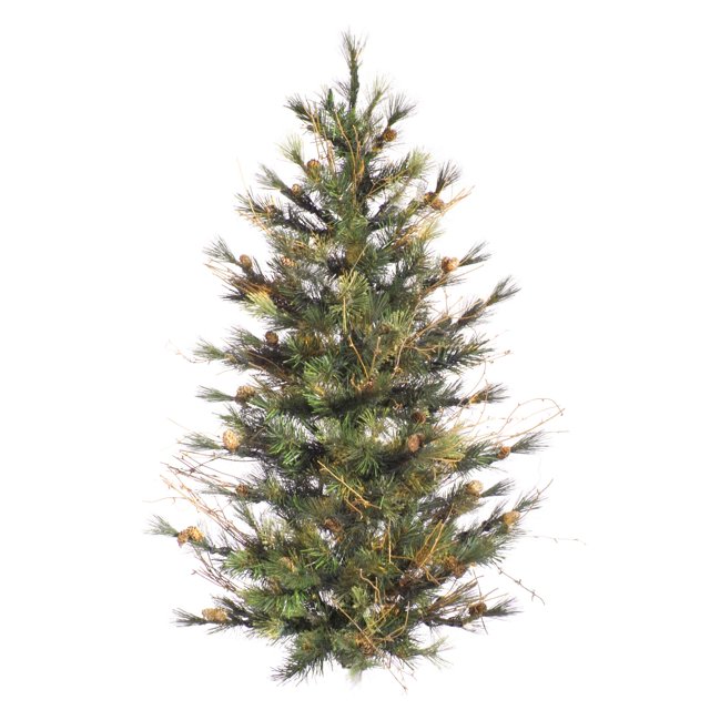 Árbol de Navidad Vickerman de 61 cm en PVC sin luces para montaje en pared