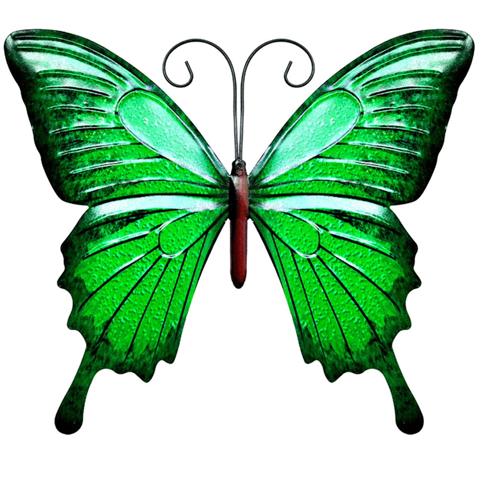 Metal Butterfly Wall Art Decor Beautiful Vintage Sculptures Ornament