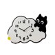 thumbnail image 2 of Reloj de pared con diseño de gato, moderno, acrílico, creativo, silencioso, adorable y decorativo. 20 cm, 2 of 5