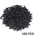 thumbnail image 1 of 4/7 Capillary Double Barb PE Hose 1/4 Straight Connector Drip Irrigation Micro-Spray Irrigation System Accessories - 100PCS, 1 of 1