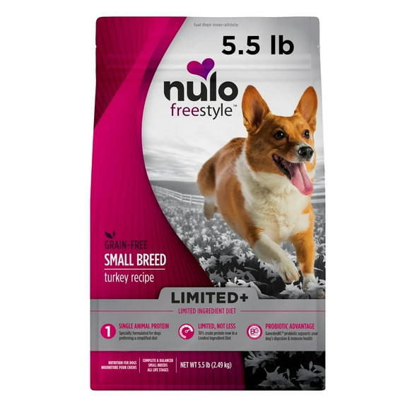 Nulo FS Couvercle pour Chien GF SM Race Dinde 5.5LB