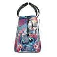 thumbnail image 3 of stitch reusable lunch bag,Cute lunch bag, beautiful small lunch handbag, 3 of 5