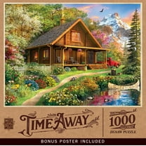 MasterPieces 1000 Piece Jigsaw Puzzle - Mountain Retreat - 19.25"x26.75"