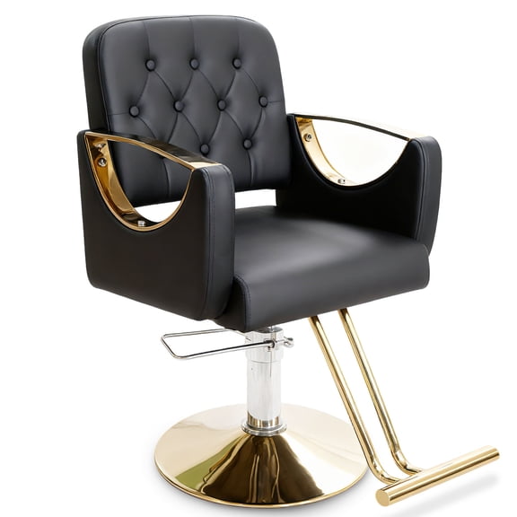 Salon Chairs for Hair Stylist Chair Hydraulic Pump Hair Salon Chair 360 Degree Rotating Barber Chair, Spa Beauty Equipment for Hair Stylists, Tattoo Artists, Cosmetologists
