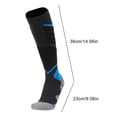 thumbnail image 3 of Calcetines Térmicos Esquí Invierno Medias Tubo Senderismo para Hombres (Cielo XL) Azul, 3 of 3