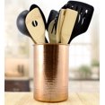 thumbnail image 2 of Darware Copper Coated Kitchen Utensil Holder / 7-Inch Tool Caddy Store All Your Wooden Spoons Spatulas & More, 2 of 5