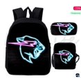thumbnail image 1 of 3-piece Backpack Suit Cartoon Game Backpack Pencil Case Lunch Bag Backpack Combination-tueuio1, 1 of 4