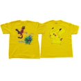 thumbnail image 1 of Poke Pikachu Kids Childrens Pokemon Shirt T-shirt Yellow 2 pack T-shirt bundle L, 1 of 1