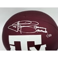 thumbnail image 2 of Johnny Manziel Autographed Texas A&M Aggies Maroon Red Full Size Replica Helmet "Johnny Football" #1/50 Panini Auth Holo #PA29245, 2 of 3
