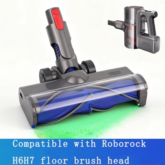Replacement Floor Brush Head for H6 H7 Vacuum Cleaner, Direct Drive Roller Brush for Hard Floors and Carpets, Vacuum Attachment, Powerful Suction