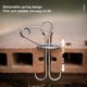 thumbnail image 5 of Hebilla para tienda de campaña con inserción de huecos, juego de hebillas de cuerda de pulpo de aleación de aluminio anticorrosión para acampar al aire libre, accesorios de senderismo, 10 Ud, 5 of 5