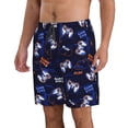 thumbnail image 2 of Pofeuu Game Pads Prin Men's Swim Trunks Quick Dry Bathing Suit Swimming Board Shorts Mesh Lining Beach Swimwear-XX-Large, 2 of 6