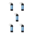 thumbnail image 2 of kurtrusly USB Rechargeable LED Lights Waterproof Flashlight Pocket Keyring Mini Torch blue 5Set, 2 of 6