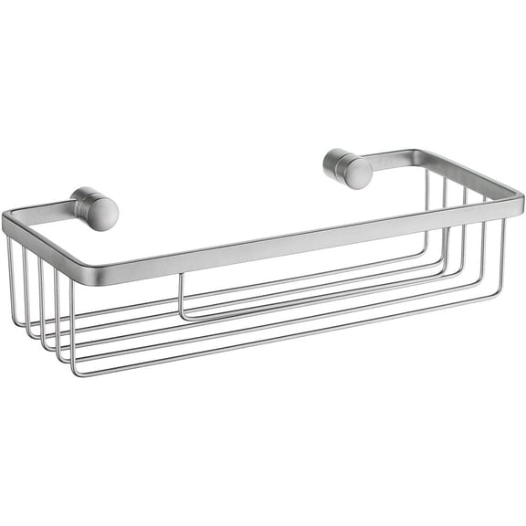 Smedbo SME, Brushed Chrome DS2001 Soap Basket Straight 1 Level