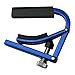 thumbnail image 3 of L5BLU Shubb Lite Series Banjo Capo - Anodized Blue, 3 of 3