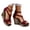 Red, variant on Platform Wedge Sandals for Women Open Toe High Top Dressy Shoes Ankle Strap Wedges Party Sandal with Arch Support Black Size 6