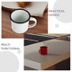 thumbnail image 2 of Tazas de agua Retro esmaltadas, tazas de café esmaltadas portátiles, taza para beber esmaltada, taza de agua esmaltada para el hogar, 2 uds., 2 of 6