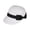 White, variant on Straw Hat Wide Black Ribbon Bow Dome Flat Brim Baseball Hat Lightweight Breathable Sun Protection Hat