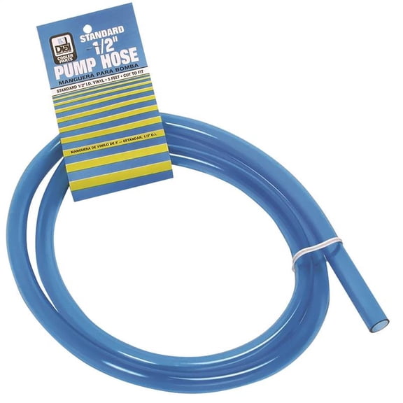 8542920,EVAPORATIVE COOLER PUMP HOSES,CLEAR VINYL 1/2" ID,Lgth Ft=5