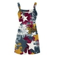 thumbnail image 4 of QATAINLAV Fourth of July Romper American Flag Patriotic Rompers for Women Casual 2025 Summer Bib Romper Comfy Linen Going Out Streetwear Romper with Pockets White XXXL, 4 of 6