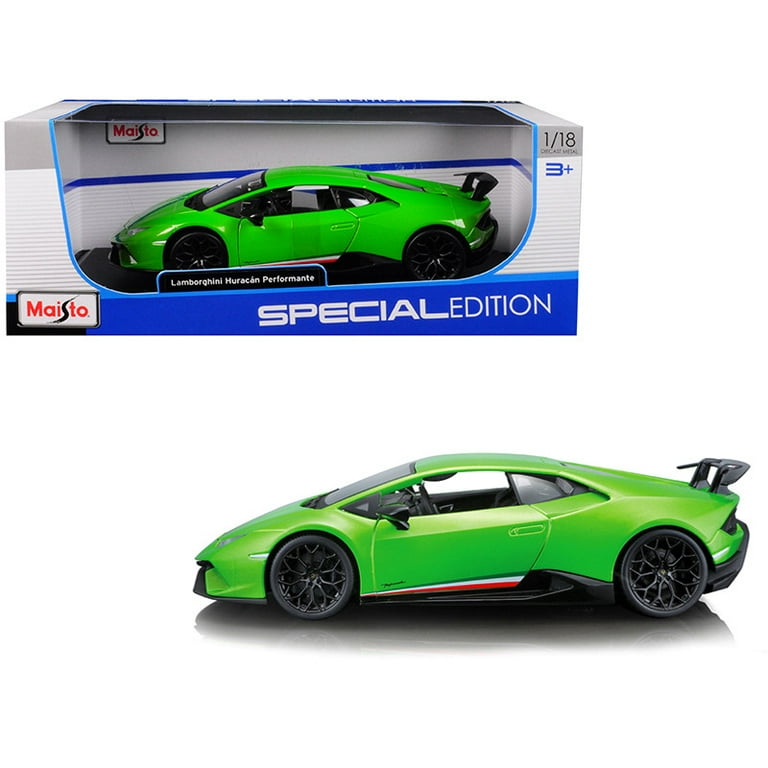 Lamborghini Huracan Performante Metallic Green 1/18 Diecast