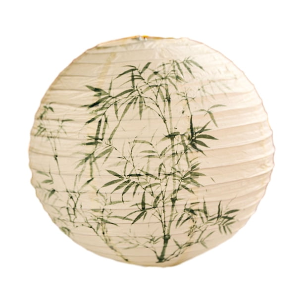 Linterna de papel china redonda, linterna colgante decorativa, decoración de año Nuevo Chino, adorno colgante para Festival de Primavera Estilo C
