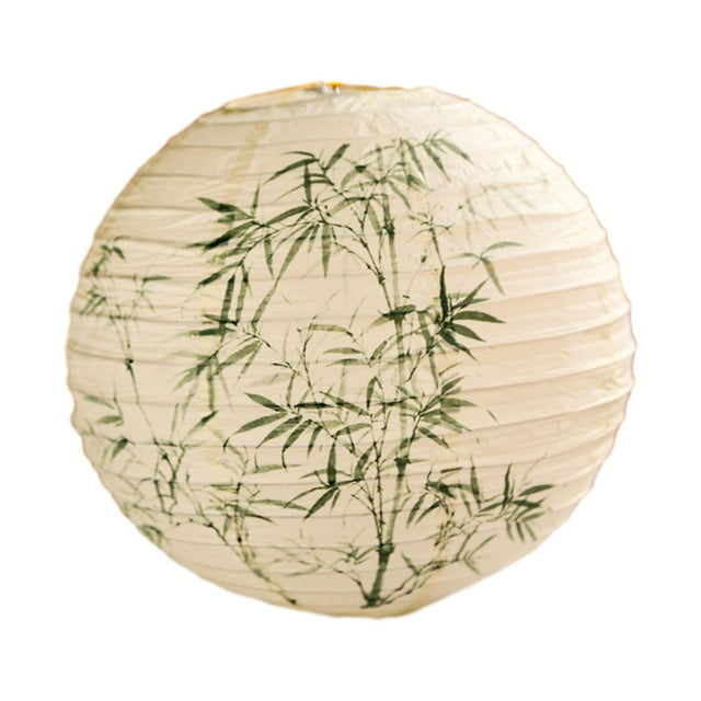 Linterna de papel china redonda, linterna colgante decorativa, decoración de año Nuevo Chino para tienda, boda, restaurante, decoración del hogar Estilo C