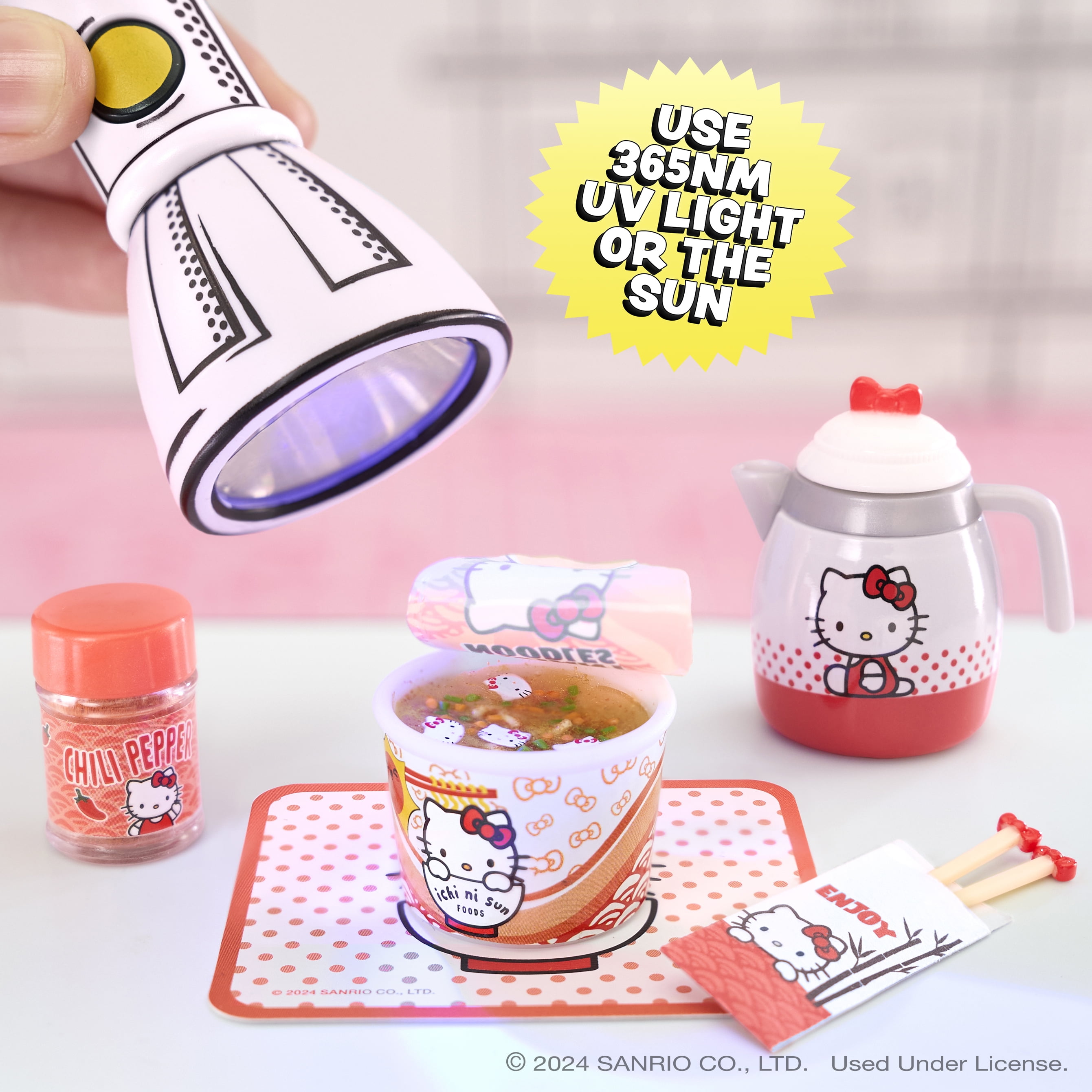 MGAs Miniverse Make It Mini Food Hello Kitty Mini Collectibles, Sanrio, Novelty Toy, Ages 8+  (图4) MGAs Miniverse Make It Mini Food Hello Kitty Mini Collectibles, Sanrio, Novelty Toy, Ages 8+  (图4)