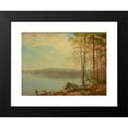 thumbnail image 2 of Albert Bierstadt 14x11 Black Modern Framed Museum Art Print Titled - Landscape (C. 1890), 2 of 5