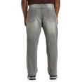 thumbnail image 2 of Harbor Bay by DXL Men's Big and Tall  Men's Big and Tall Relaxed Fit Stretch Jeans, Grey Wash, 54W x 28L 54 x 28, 2 of 8