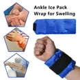 thumbnail image 4 of Carroterr Ice Pack for Injuries Reusable Knee Wrap Cold Compress Therapy Pain Relie Prof, 4 of 8