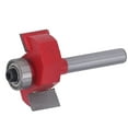 thumbnail image 1 of T Type Router Bit, Incisive Oxidized Tungsten Alloy Router Bit Trimming Chamfers  For Woodworking 1/4x3/16,1/4x1/2,1/4x3/8, 1 of 8