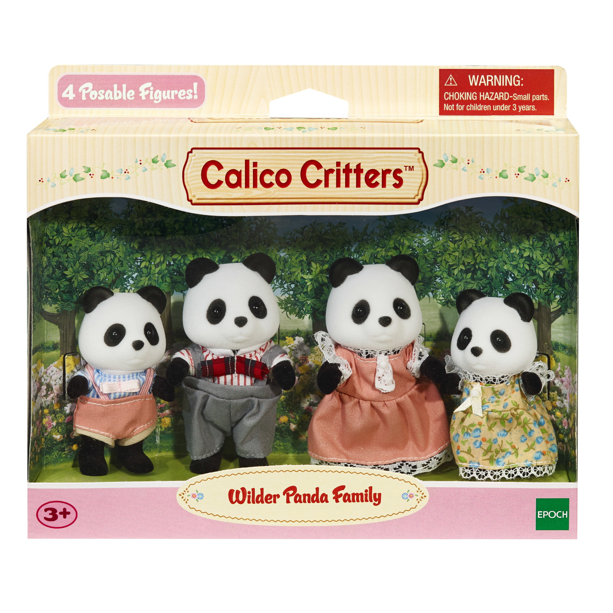 Calico Critters Wilder Panda Twins Epoch New In Box NIB  