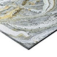 thumbnail image 4 of Karina Ivory Contemporary Artistic Color Splash 1'8" x 2'6" Non-Skid Accent Rug, 4 of 5