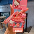 thumbnail image 1 of Cartoon Genuine Sanrio HelloKitty Kulomi Projection Camera Pendant Plush Big Ear Dog Keychain Female, 1 of 7