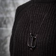 thumbnail image 4 of Lee Foldable Square Black on Black Cord, Neckglasses Pendant, Reading Glasses, Convenient, Classic Style, Discreet, Easy Care - 1.5 - Black, 4 of 6